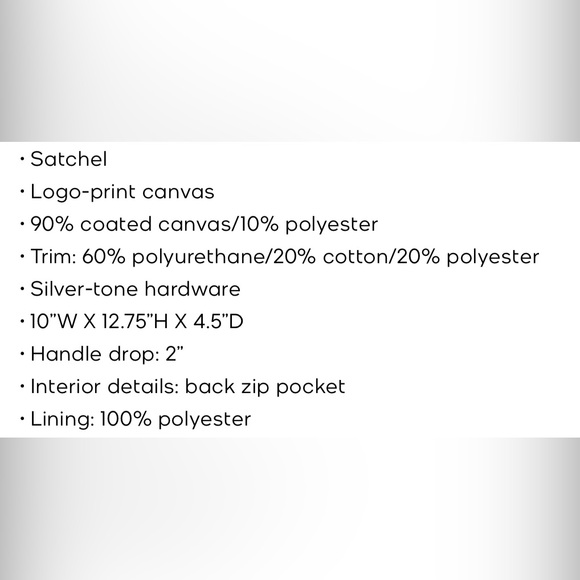 Michael Kors Pink Satchel with Monogram Pattern and Structured Shape - Picture 4 of 4